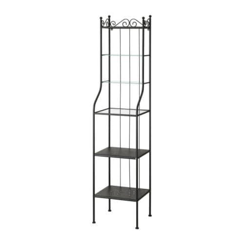 РЁНШЭР Стеллаж - черный