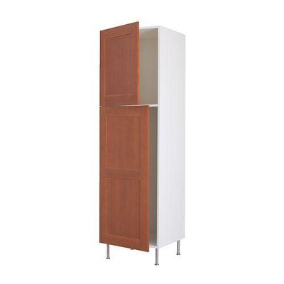 ФАКТУМ Выс шкаф д холод или мороз - Эдель классический коричневый, 60x211 см