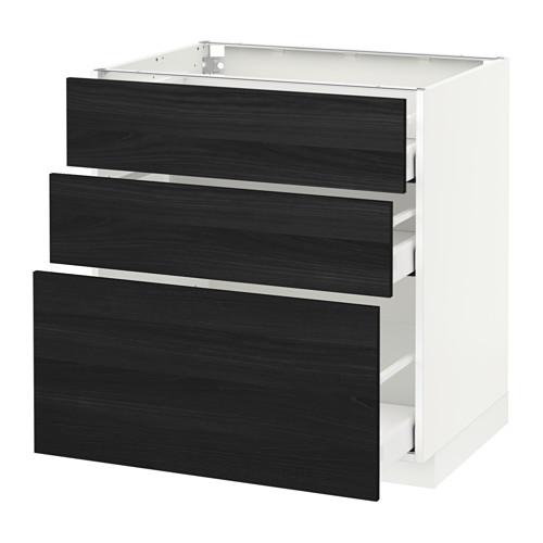 METOD/MAXIMERA напольный шкаф с 3 ящиками