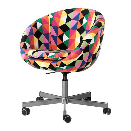 Skruvsta Working Chair Mikviken Multi, Ikea Multi Colored Desk Chair
