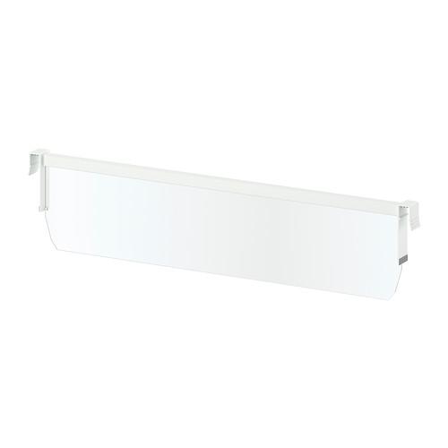 MAXIMERA разделитель д/среднего ящика белый/прозрачный 55.6x12.3 cm