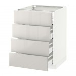 METOD/MAXIMERA напольн шкаф 4 фронт панели/4 ящика METOD/MAXIMERA напольн шкаф 4 фронт панели/4 ящика