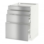 METOD/MAXIMERA напольн шкаф 4 фронт панели/4 ящика METOD/MAXIMERA напольн шкаф 4 фронт панели/4 ящика