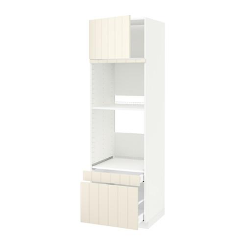 МЕТОД / МАКСИМЕРА Выс шкаф д/дхвк/комб дхвк+двр/2ящ - белый, Хитарп белый с оттенком, 60x60x200 см МЕТОД / МАКСИМЕРА Выс шкаф д/дхвк/комб дхвк+двр/2ящ - белый, Хитарп белый с оттенком, 60x60x200 см