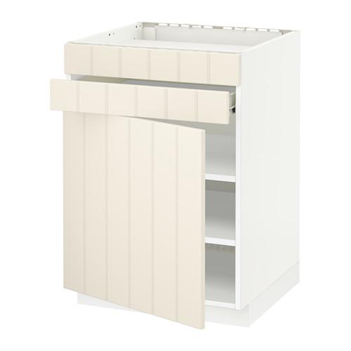 МЕТОД / ФОРВАРА Нап шк д/вар панели/дв/2фасада/1ящ - белый, Хитарп белый с оттенком МЕТОД / ФОРВАРА Нап шк д/вар панели/дв/2фасада/1ящ - белый, Хитарп белый с оттенком