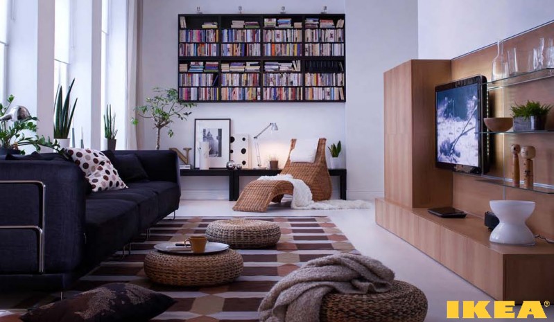 Интерьер гостиной