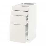 METOD/MAXIMERA напольн шкаф 4 фронт панели/4 ящика METOD/MAXIMERA напольн шкаф 4 фронт панели/4 ящика