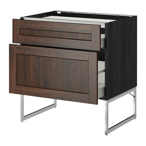 МЕТОД / МАКСИМЕРА Напольн шкаф/2фронт пнл/3ящика - -, Эдсерум под дерево коричневый, 80x60x60 см МЕТОД / МАКСИМЕРА Напольн шкаф/2фронт пнл/3ящика - -, Эдсерум под дерево коричневый, 80x60x60 см