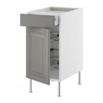 ФАКТУМ Напольн шкаф с пров корз/ящ/дверью - Лидинго серый, 40 см ФАКТУМ Напольн шкаф с пров корз/ящ/дверью - Лидинго серый, 40 см