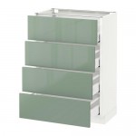 METOD/MAXIMERA напольн шкаф 4 фронт панели/4 ящика METOD/MAXIMERA напольн шкаф 4 фронт панели/4 ящика