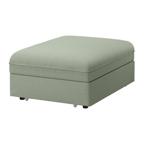 ВАЛЛЕНТУНА Секция дивана-кровати - Хилларед зеленый, Хилларед зеленый