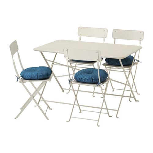 SALTHOLMEN стол+4 складных стула, д/сада SALTHOLMEN стол+4 складных стула, д/сада