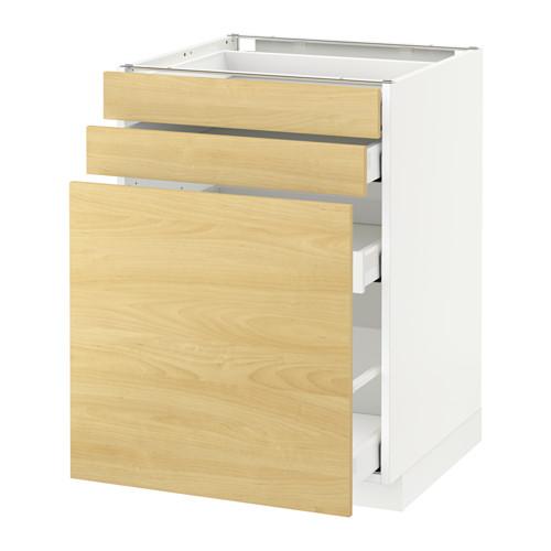 МЕТОД / МАКСИМЕРА Нплн шк с вдв мдл/2 фрнт - 60x60 см, Тингсрид под березу, белый МЕТОД / МАКСИМЕРА Нплн шк с вдв мдл/2 фрнт - 60x60 см, Тингсрид под березу, белый