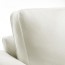 BACKABRO диван-кровать с козеткой Хильте белый