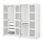 ПАКС Гардероб - стандартные петли, 200x60x201 см ПАКС Гардероб - стандартные петли, 200x60x201 см