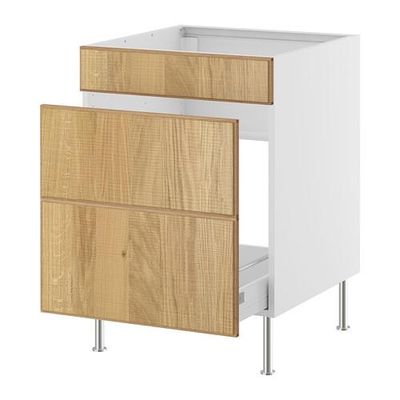 ФАКТУМ Наполный шкаф д/мойки/мусорн конт - Норье дуб, 80 см ФАКТУМ Наполный шкаф д/мойки/мусорн конт - Норье дуб, 80 см