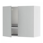 ФАКТУМ Навесной шкаф с посуд суш/2 дврц - Аплод серый, 60x70 см