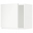 МЕТОД Шкаф навесной - белый, Воксторп белый, 40x40 см