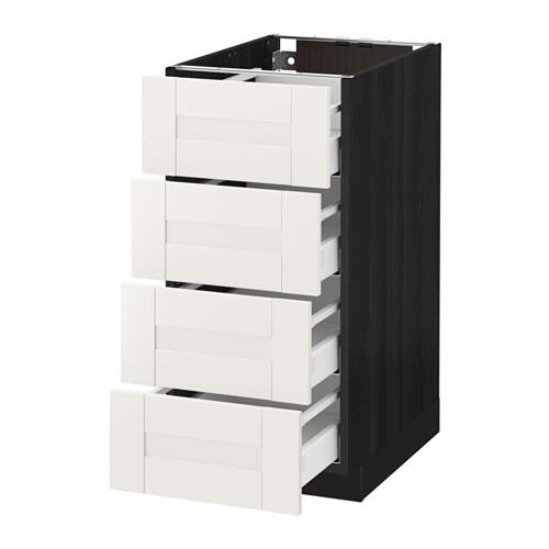 METOD/MAXIMERA напольн шкаф 4 фронт панели/4 ящика METOD/MAXIMERA напольн шкаф 4 фронт панели/4 ящика