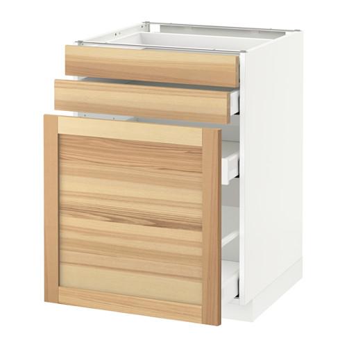 МЕТОД / МАКСИМЕРА Нплн шк с вдв мдл/2 фрнт - белый, Торхэмн естественный ясень, 60x60 см МЕТОД / МАКСИМЕРА Нплн шк с вдв мдл/2 фрнт - белый, Торхэмн естественный ясень, 60x60 см