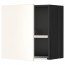 МЕТОД Шкаф навесной с сушкой - под дерево черный, Веддинге белый, 60x60 см