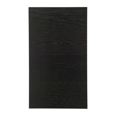 НЕКСУС Дверь навесного углового шкафа - коричнево-чёрный, 32x70 см
