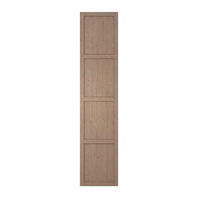 ПАКС ХЕМНЭС Дверь - серо-коричневый, 50x229 см