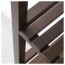 МОЛЬГЕР Стеллаж - темно-коричневый