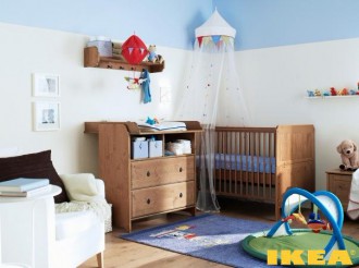 Интерьер детской комнаты ИКЕА