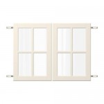 BODBYN пара дверец с петлями белый с оттенком 80x60 см BODBYN пара дверец с петлями белый с оттенком 80x60 см