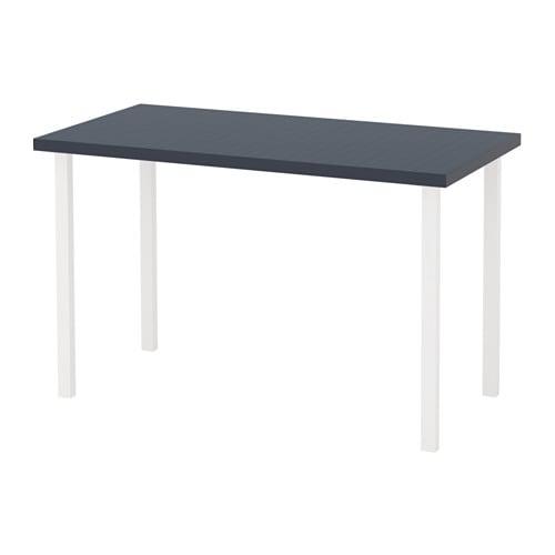 ЛИННМОН / ГОДВИН Стол - геометрический синий/белый