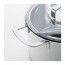 IKEA 365+ кастрюля с крышкой нержавеющ сталь/стекло 16x Ø24 cm