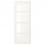 ХИТАРП Стеклянная дверь - 40x100 см