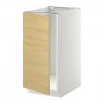 МЕТОД Наполный шкаф д/мойки/мусорн конт - Тингсрид под березу, белый МЕТОД Наполный шкаф д/мойки/мусорн конт - Тингсрид под березу, белый