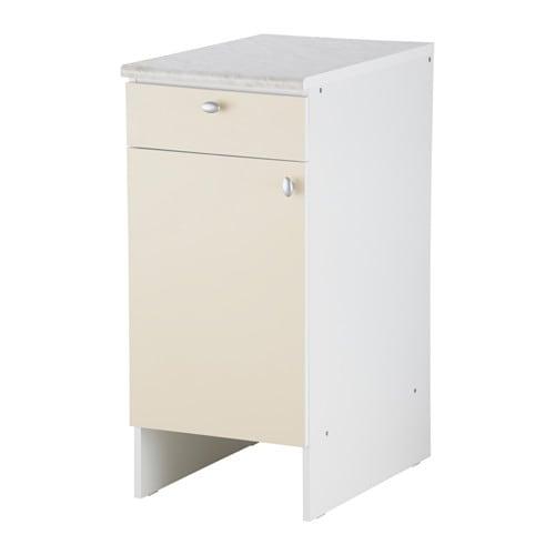 ОВЕРБУ Напольный шкаф с дверью и ящиком
