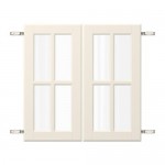 BODBYN пара дверец с петлями белый с оттенком 60x60 см BODBYN пара дверец с петлями белый с оттенком 60x60 см