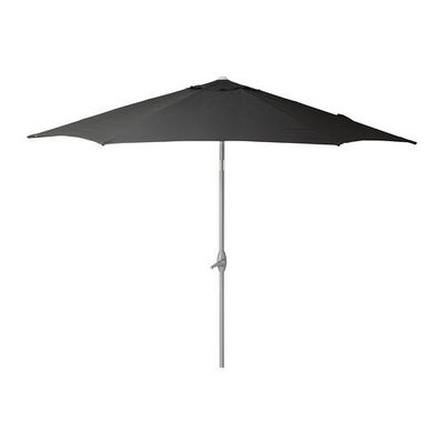 КАРЛСЭ Зонт от солнца - регулируемый/черный