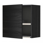 METOD шкаф навесной с сушкой черный/Тингсрид черный 60x38.6x60 cm