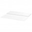 НОРДЛИ Верхняя панель и цоколь - белый, 120x47 см