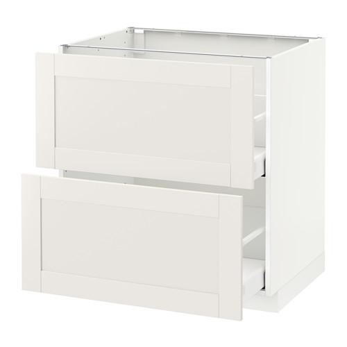 METOD/MAXIMERA напольн шкаф 2фрнт/2выс ящ METOD/MAXIMERA напольн шкаф 2фрнт/2выс ящ