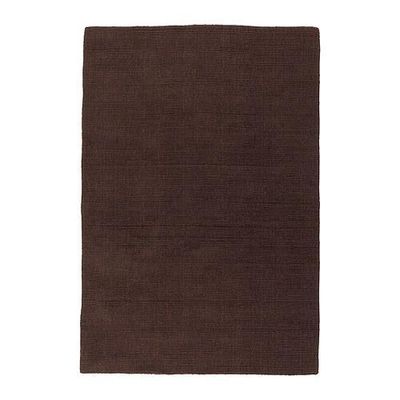 АЛЬМСТЕД Ковер, короткий ворс - коричневый, 170x240 см