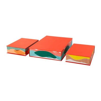 ХЕЙСАН Коробка д/документов, 3 шт.