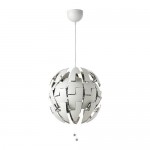 IKEA PS 2014 подвесной светильник белый/серебристый