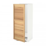 МЕТОД Высок шкаф д холодильн/мороз - белый, Торхэмн естественный ясень, 60x60x140 см МЕТОД Высок шкаф д холодильн/мороз - белый, Торхэмн естественный ясень, 60x60x140 см