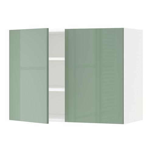 METOD навесной шкаф с полками/2дверцы METOD навесной шкаф с полками/2дверцы