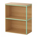 ИКЕА ПС 2014 Комбинация для хранения - бамбук/светло-зеленый