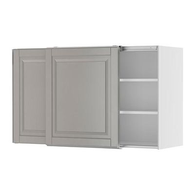 ФАКТУМ Навесной шкаф с рздвжн дверц - Лидинго серый, 120x70 см