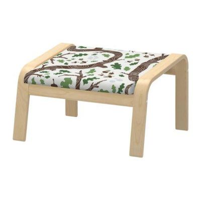 ПОЭНГ Табурет для ног - Карлсро разноцветный, березовый шпон ПОЭНГ Табурет для ног - Карлсро разноцветный, березовый шпон