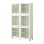 БЕСТО Комбинация д/хранения+стекл дверц - белый БЕСТО Комбинация д/хранения+стекл дверц - белый