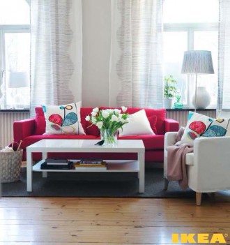 Интерьер гостиной от ИКЕА